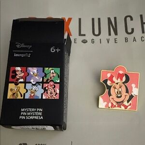 Disney Loungefly Mystery Pin with Gold Backing